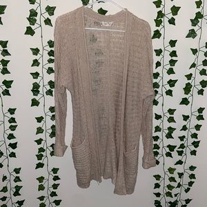 Cardigan knitted sweater XS